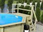 Preview: Badepool / Schwimmpool Karibu , Modell Eins C Treppe, Garten & Wohnen
