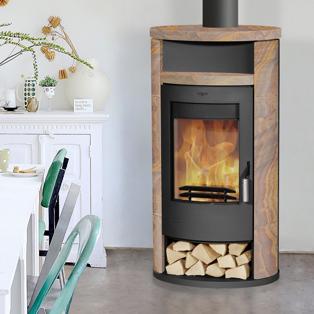 Kaminofen / Innenkamin Alicante Sandstein 8 kW von Fireplace günstig online  kaufen
