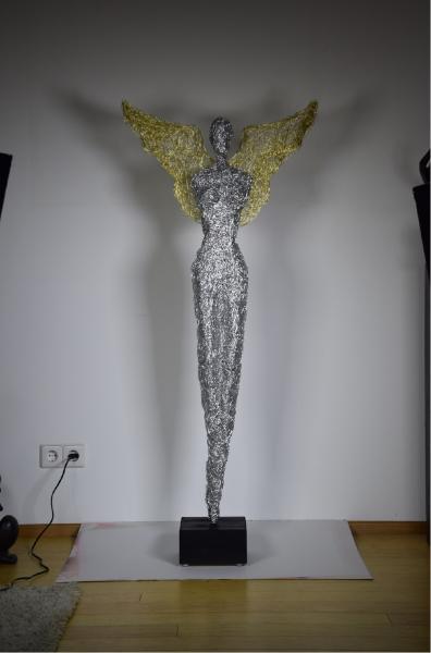 Engel eins, gold, Skulptur, Garten & Wohnen Online